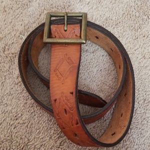 A&F leather belt